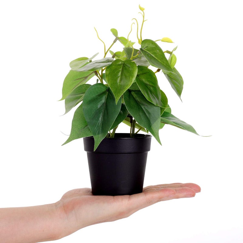 LuckyGreenery Artificial Bougainvillea, Realistic Fake Plant with Plastic Pot for Home Office Garden Decoration - Image 5
